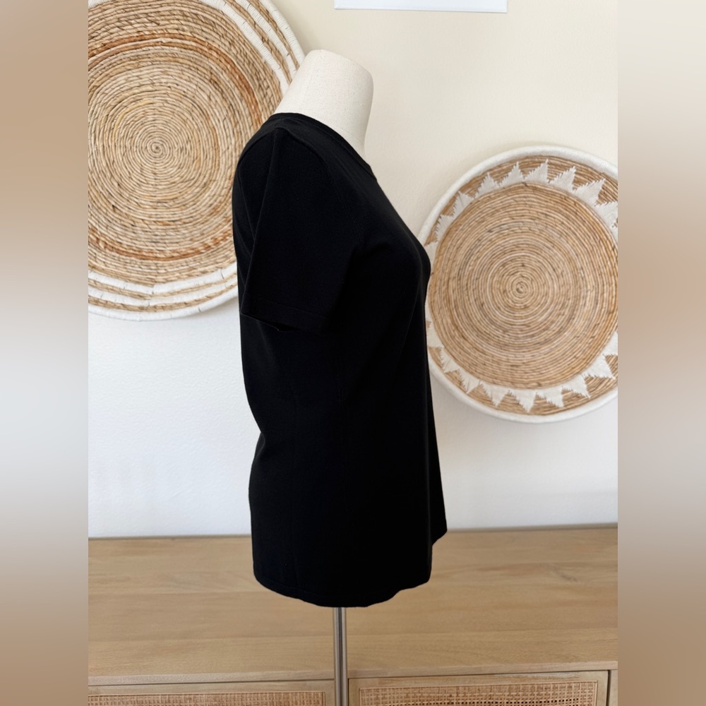 NWT Hatch Maternity The Softsculpt Knit Tee, Black, SIZE: 3 - Picture 11 of 15